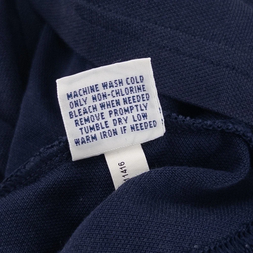 Polo Ralph Lauren Mens Small Polo Shirt Navy Blue US Open 2015 Colorblock Tennis